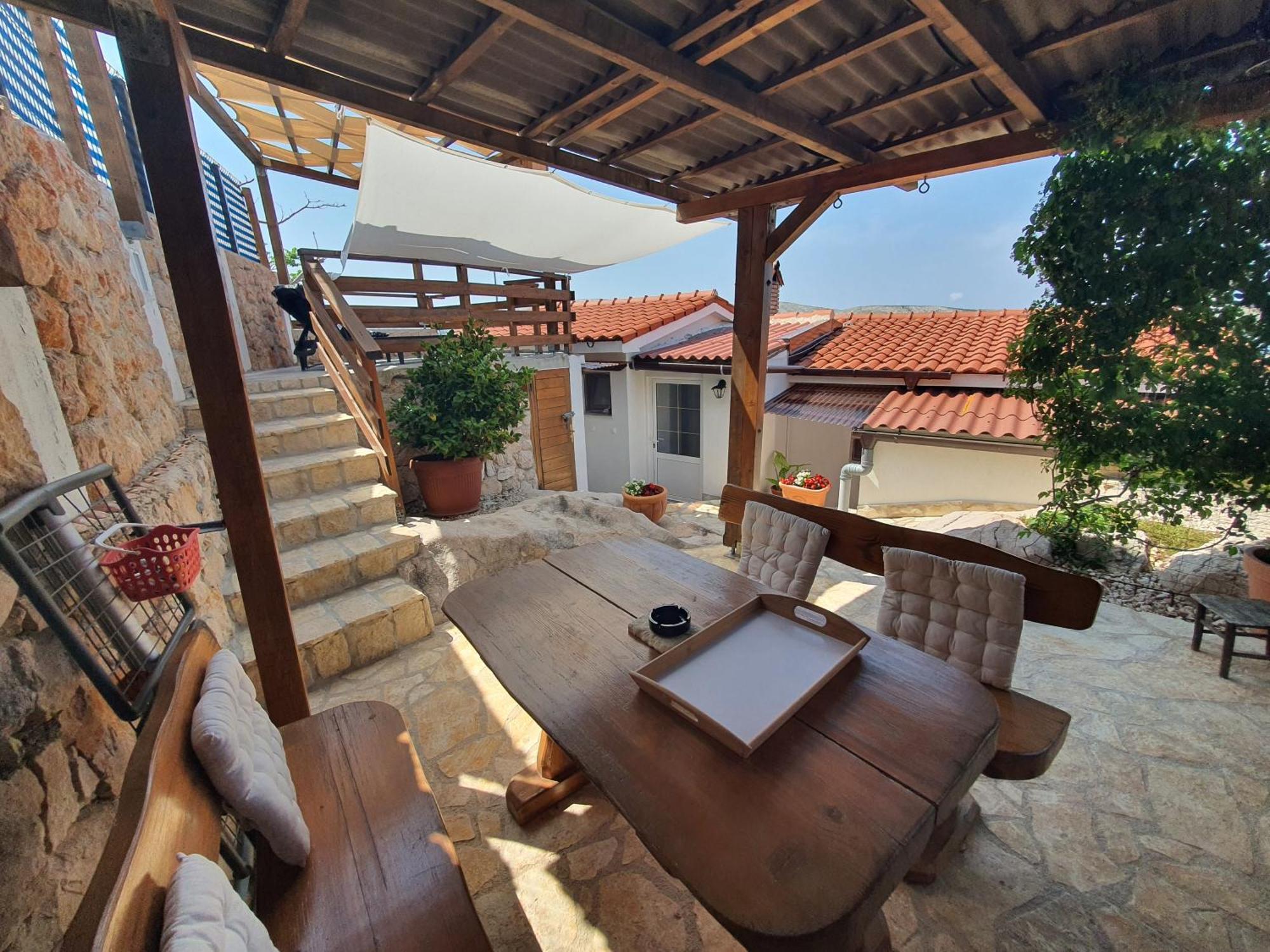 Holiday House Pag Zubovici Bagian luar foto